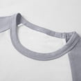 thumbnail image 2 of Survêtement pour Enfants, Haut à Manches Raglan et Col Rond avec Pantalon Jogger à Taille Élastique, Mélange Doux Polyester-Spandex pour un Jeu Confortable et un Usage Quotidien, 2 of 5