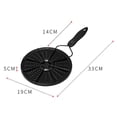 thumbnail image 3 of Thinsony Heat Diffuser - Family Cast Iron Heat Spreader Plate, Heat Diffuser for Glass Cooktop, Heat Diffuser for Stovetop, Induction Diffuser (33cmx19cmx5cm), 3 of 6