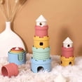 thumbnail image 4 of Un Jouet Tour Empilable pour Château pour Bébés, Motricité Fine et Coordination Oeil-Main, 4 of 5