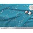 thumbnail image 2 of Soimoi Rayon Fabric Leaves & Buds Flower Print Fabric by Yard 42 Inch Wide, 2 of 3