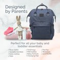 thumbnail image 2 of Diaper Bag Backpack – Multi-Function Baby Bag, Maternity Nappy Bags for Travel, 2 of 13