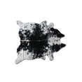 thumbnail image 1 of H-Natural Kobe Salt & Pepper 6'X7' Cowhide Rug, 1 of 4