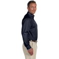 thumbnail image 2 of Harriton Chemise en Sergé à Manches Longues pour Hommes Grands Easy BlendTM avec Libération de Taches, 2 of 3