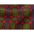 thumbnail image 4 of oneOone Viscose Jersey Fabric Tartan Check Print Sewing Fabric BTY 60 Inch Wide, 4 of 4
