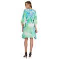 thumbnail image 4 of Bimba Robe Caftan Imprimée Maxi Robe Robe pour Femmes Tenue de Plage Courte Couvre-Maillot, 4 of 7