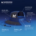 thumbnail image 2 of Mission Adult Unisex Cooling Bucket Hat, Evaporative Cooling Technology, One Size, Navy, 2 of 7