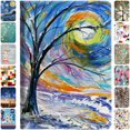 thumbnail image 1 of iPad Mini 4th 5th Gen 7.9 Inch [ Mini 5 2019 Mini 4 2015 ] A2133 A1538 MUXH2LL/A MUXF2LL/A MK882LL/A Smart Auto Sleep Wake Slim Adjustable Viewing Angle Stand Printed Flip Cover - Color Emblem, 1 of 7