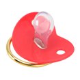 thumbnail image 1 of Ultra Light Silicone Pacifier, Safe Newborn Pacifier with Symmetrical One Piece Design, Easy To Clean, 6 Optional Colors, Lovingly Baby Pacifier for 618 Months Infant, 1 of 7