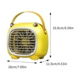 thumbnail image 3 of Leutsin Air Conditioner Mini Refrigeration Spray Fan Home Portable Cooling Air Cooler, 3 of 3
