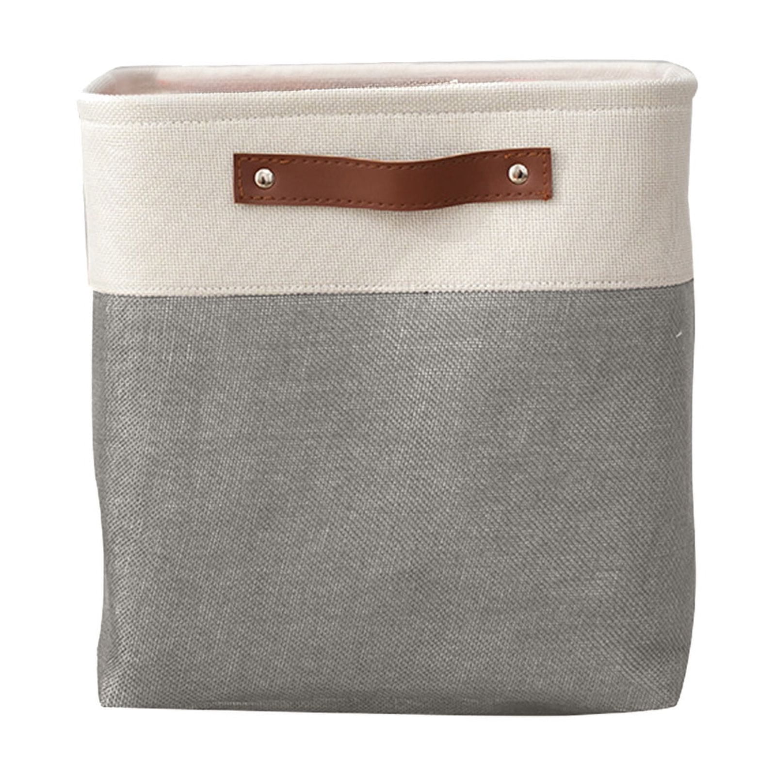 Bdday Stackable Storage Bins Large Capacity Fabric Organiser Storage Box Bedroom Clothes Books Toys Storage Basket Under Cabinet Storage