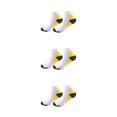 thumbnail image 3 of kurtrusly 1/2/3/5 2 Pcs/ensemble Bas de Compression pour Femmes Performance et Réduire la Fatigue Soulager Jaune P/M 3 Pcs, 3 of 6
