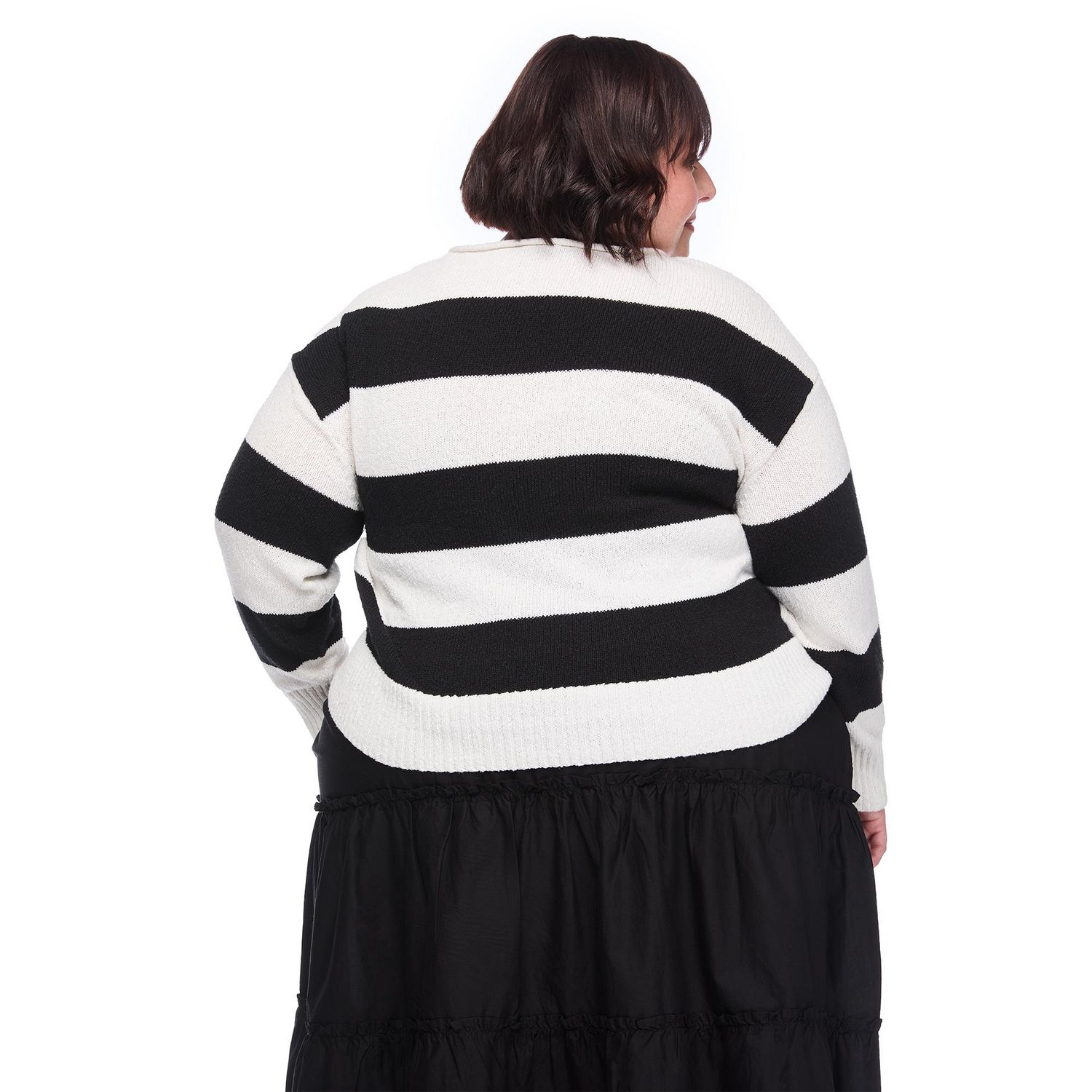 Lane Bryant Women's Plus Round-Neck Sweater