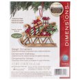 thumbnail image 1 of Susan Winget Sleigh Ornament Counted Cross Stitch Kit-4.25"X3.25" 14 Count Plastic Canvas, 1 of 2