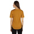 thumbnail image 4 of Inkmeso Coupe Régulière Col Rond Uni pour Femmes Manches Courtes Décontractées Tee-Shirt Doux, 4 of 7