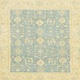 thumbnail image 1 of Ahgly Company Indoor Square Abstract Sage Green Oriental Area Rugs, 6' Square, 1 of 6