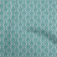 thumbnail image 1 of oneOone Polyester Spandex Grayish Blue Fabric Block Sewing Material Print Fabric By The Yard 56 Inch Wide-6M, 1 of 6