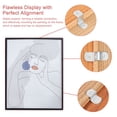 thumbnail image 4 of Uxcell 25Pcs 3/8" Offset Canvas Clip, Picture Framing Mirror Clip with 2 Hole, Silver, 4 of 5