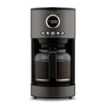 thumbnail image 1 of Cuisinart DCC‑1220BKSC 12‑Cup Programmable Drip Coffee Maker, Black Stainless Steel, 1 of 5