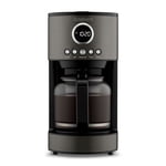 Cuisinart DCC‑1220BKSC 12‑Cup Programmable Drip Coffee Maker, Black Stainless Steel