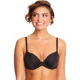 thumbnail image 1 of Maidenform Femmes One Fabulous Fit 2.0 Soutien-Gorge à Armatures Demi Ajusté, 36A, Noir, 1 of 1