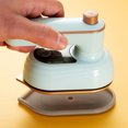 thumbnail image 1 of TIMIFIS Upgrade Portable Mini Ironing Machine, 180°Rotatable Handheld Steam Iron, Foldable Travel Garment For Fabric Clothes,Good For Home And Travel -, 1 of 7