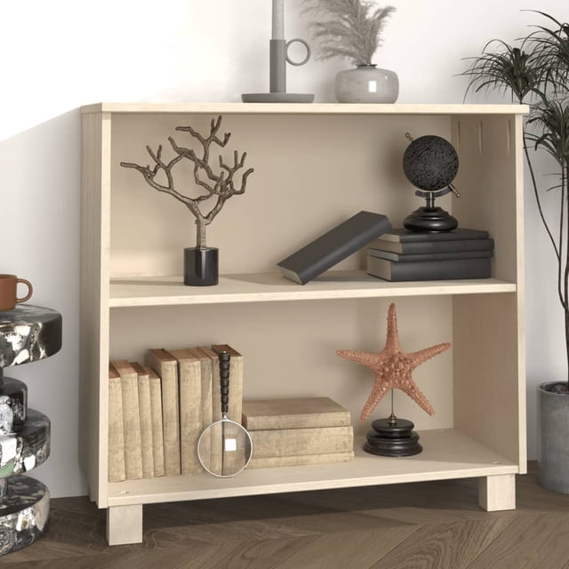 vidaXL Sideboard HAMAR Honey Brown 85x35x80 cm Solid Wood Pine