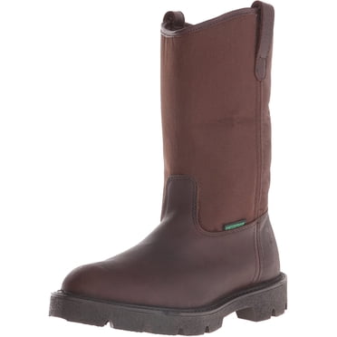 Georgia Men's Homeland Wellington Work Boot-M Pull, Brown, 10 M US