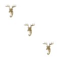 thumbnail image 2 of Wweixi Coat Hooks Easy To Install And Wide Application For Added In Daily Life golden (deer) 3Set, 2 of 6