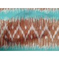 thumbnail image 4 of oneOone Organic Cotton Voile Fabric Chevron Ikat Print Fabric BTY 42 Inch Wide, 4 of 4