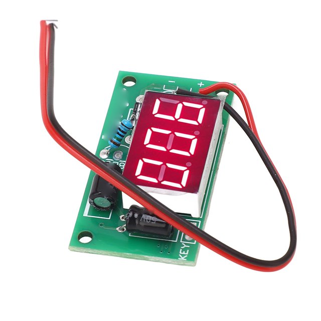 Counter Module 3 Digit Red Display Accumulator Module for Industrial Equipment Bright Red Display Reliable Materials PCB Appearance