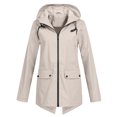 thumbnail image 1 of Birdeem Veste Décontractée pour Femmes, Extérieure, Grande Taille, à Capuche, Coupe-Vent, Ample, 1 of 1