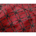thumbnail image 4 of oneOone Silk Tabby Fabric Check Ikat Print Fabric By Yard 42 Inch Wide, 4 of 4