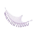 thumbnail image 3 of Stuffed Animal Storage Net, Easy To Install  Space Saving Tassel Toys Storage Hammock  For Bedroom Light Purple, 3 of 8