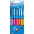 thumbnail image 1 of Prym Soft Grip Aluminum Crochet Hook Set, 2-6mm, 1 of 7