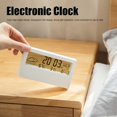 thumbnail image 4 of Alarm Clock Electronic Alarm Clock Modern Stable Fashion Digital Clock Digital Alarm Clock Multifunction For Home, 4 of 8