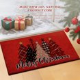 thumbnail image 4 of Feltree Christmas Themed Non-Slip Floor Mat 23.62x34.54 Inch Easy to Clean Decorative Rug for Holiday Bathroom Kitchen Doorway, 4 of 8