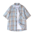 thumbnail image 3 of Birdeem Shirts for Men Mens Summer Button Lapel Top, 3 of 9