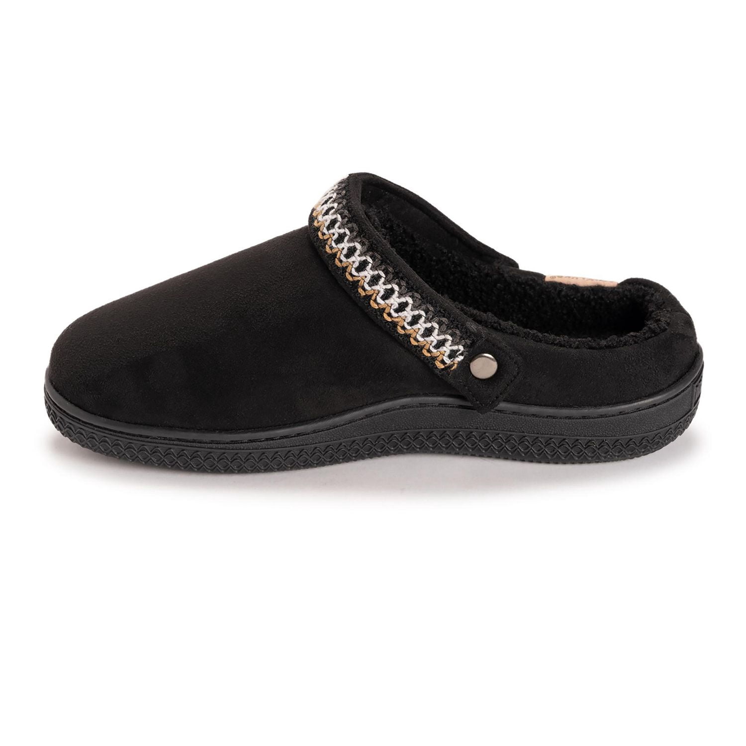 MUK LUKS Ladies Convertible Clog Slippers Chestnut