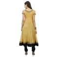 thumbnail image 3 of Bimba Robe Anarkali en Filet Évasé Kurta Kurti Unie Tunique Indienne Vêtements Personnalisés, 3 of 6