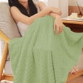 thumbnail image 4 of PANWONY Big Sale! Blanket Throw Blanket 39x27 Inches Solid Color Flannel Blanket Velvet Conditioning Blanket throw blanket for couch Soft throw blanket for bedAll seasons soft throw blanket, 4 of 6