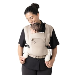 Porte-bébé Flybaby en tricot 3D - Crème