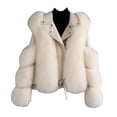 thumbnail image 1 of LOVZFMLL Jackets for Women's Lamb Hair Short Coat New Zipper Motorcycle Style Jacket, 1 of 3