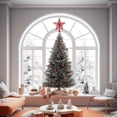 thumbnail image 4 of Christmas Tree Decorations,Christmas Hollow Star Tree Topper Christmas Decoration Holiday Tree Top Shatterproof Hollow Star Decoration Holiday Christmas Tree Decoration, 4 of 6