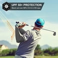 thumbnail image 4 of 1 Paire de Manchons de Bras Rafraîchissants UPF 50 Protection UV Compression de Cyclisme Manchons de Bras Protection Solaire Couvre-Tatouage contre le Froid, 4 of 4