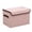 Pink, variant on shyuyusa Larger Fabric Collapsible Storage Bins Foldable Storage Boxes with Lids, Storage Cube Organizer Basket for Home, Closet, Bedroom