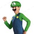 thumbnail image 2 of Nintendo Super Mario Frères Luigi Costume Classique pour Garçons, TP/3T-4T, 2 of 3