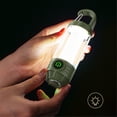 thumbnail image 4 of Lampe de Tente Extérieure Portable Rechargeable pour Camping avec Lampe de Poche et Crochet pour Sac à Dos, Parfaite pour la Randonnée, le Camping et les Urgences, 1 Lampe de Jardin Pliable à DEL, 4 of 7