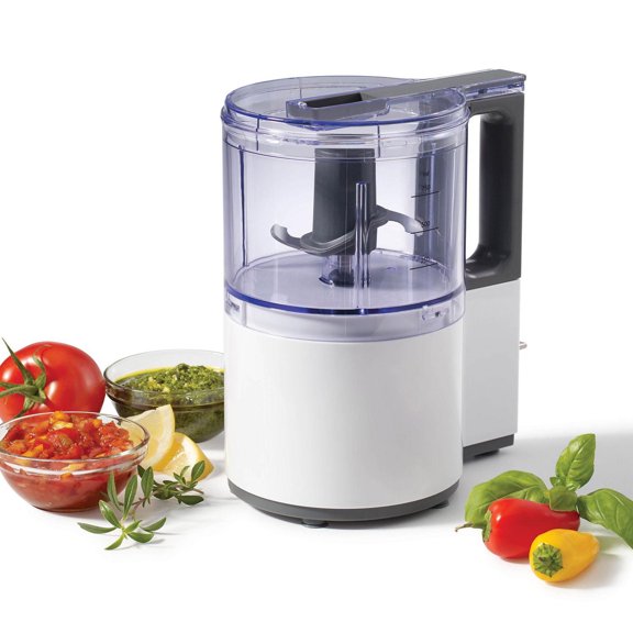 Starfrit Robot culinaire électrique oscillant 4 tasses - cuillère à mesurer - modes élevé, faible et pulsé - 300 W