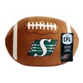 thumbnail image 2 of CFL Saskatchewan Roughriders Football Shaped Cushion, 2 of 4