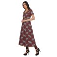 thumbnail image 2 of Moomaya Robe Kurti Longue Indienne Imprimée en Coton Tunique Robes pour Femmes, 2 of 6